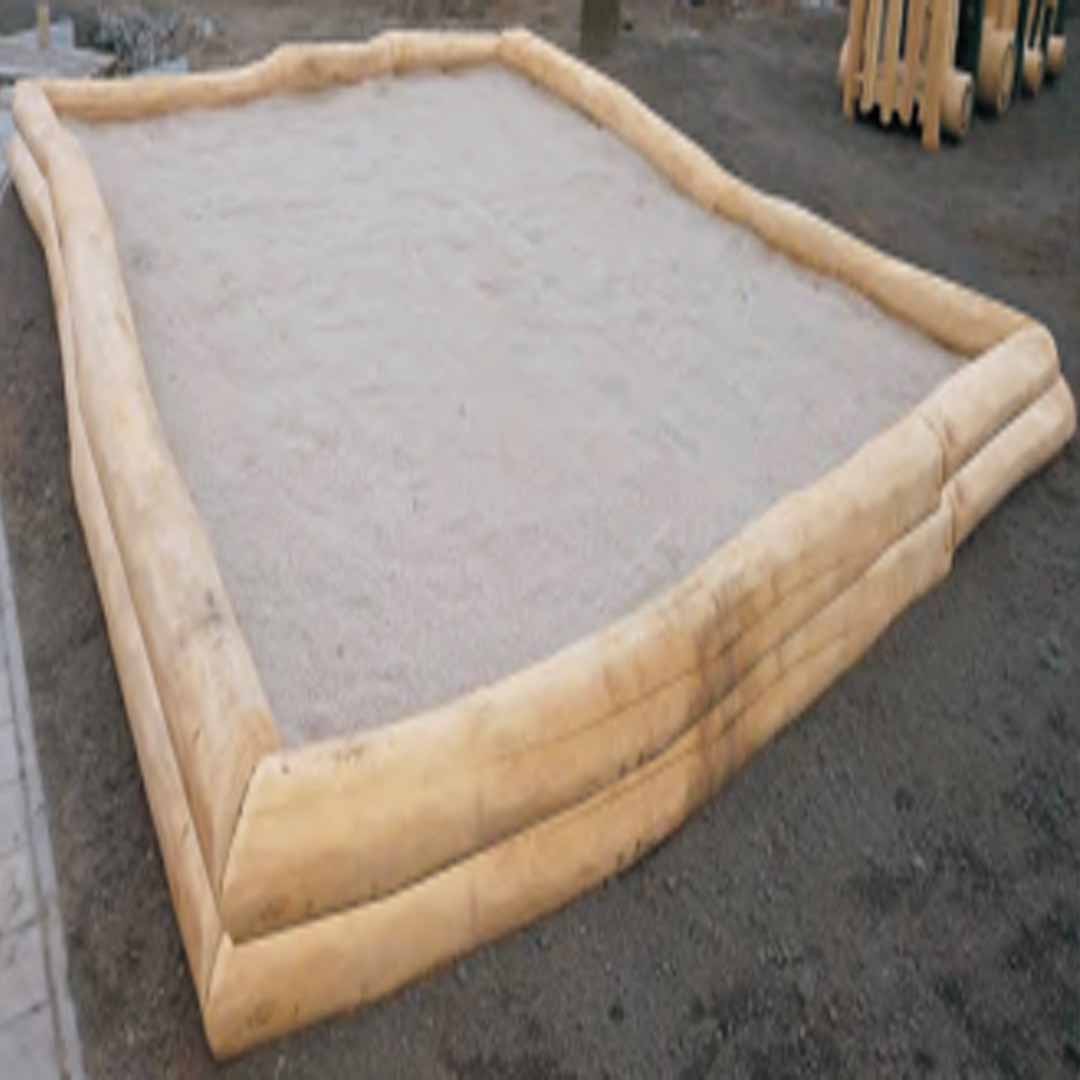Baumstamm Sandkasten | Sandkasten aus Rundholz